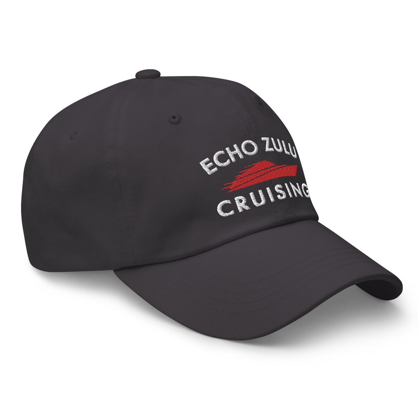 Echo Zulu Cruising Adjustable White Logo Hat