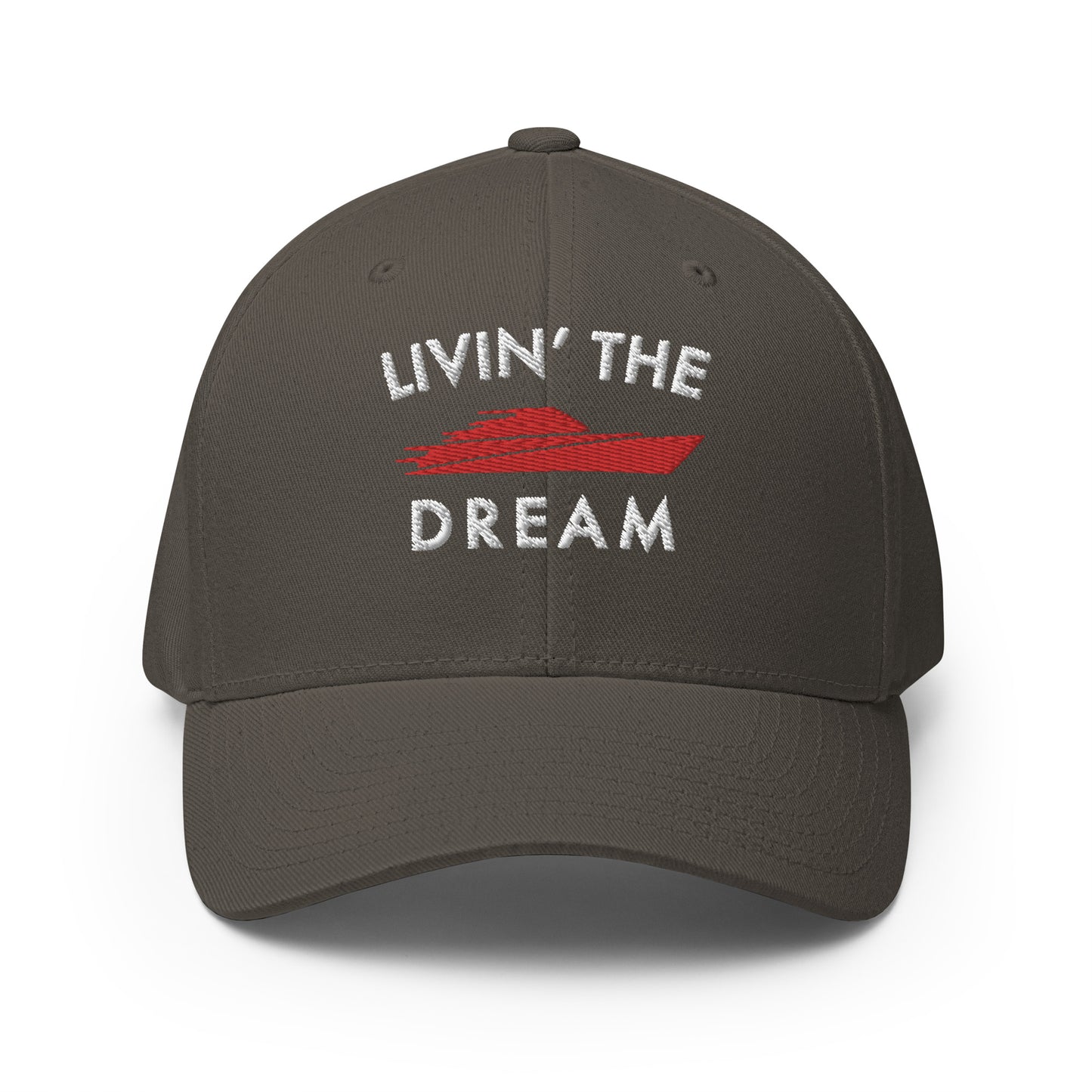 Livin' The Dream Structured Fitted Hat