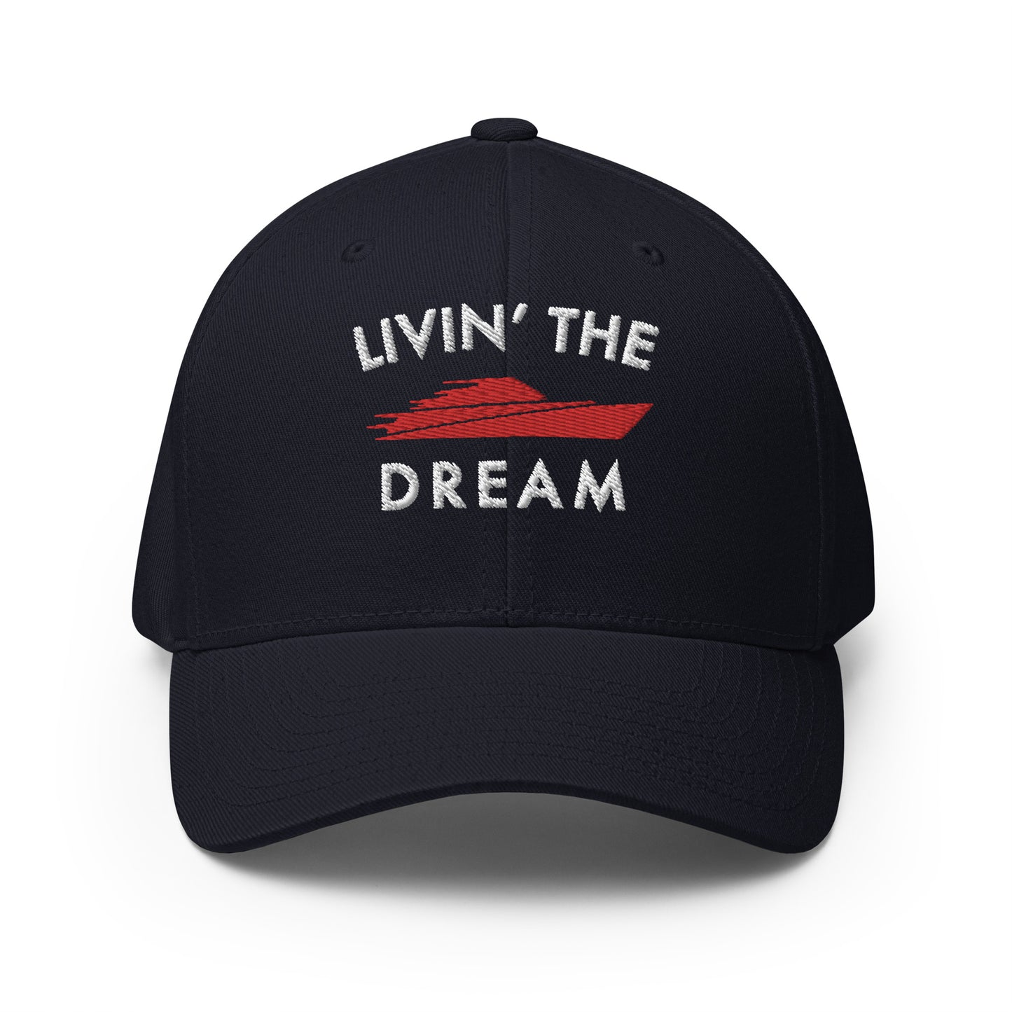 Livin' The Dream Structured Fitted Hat