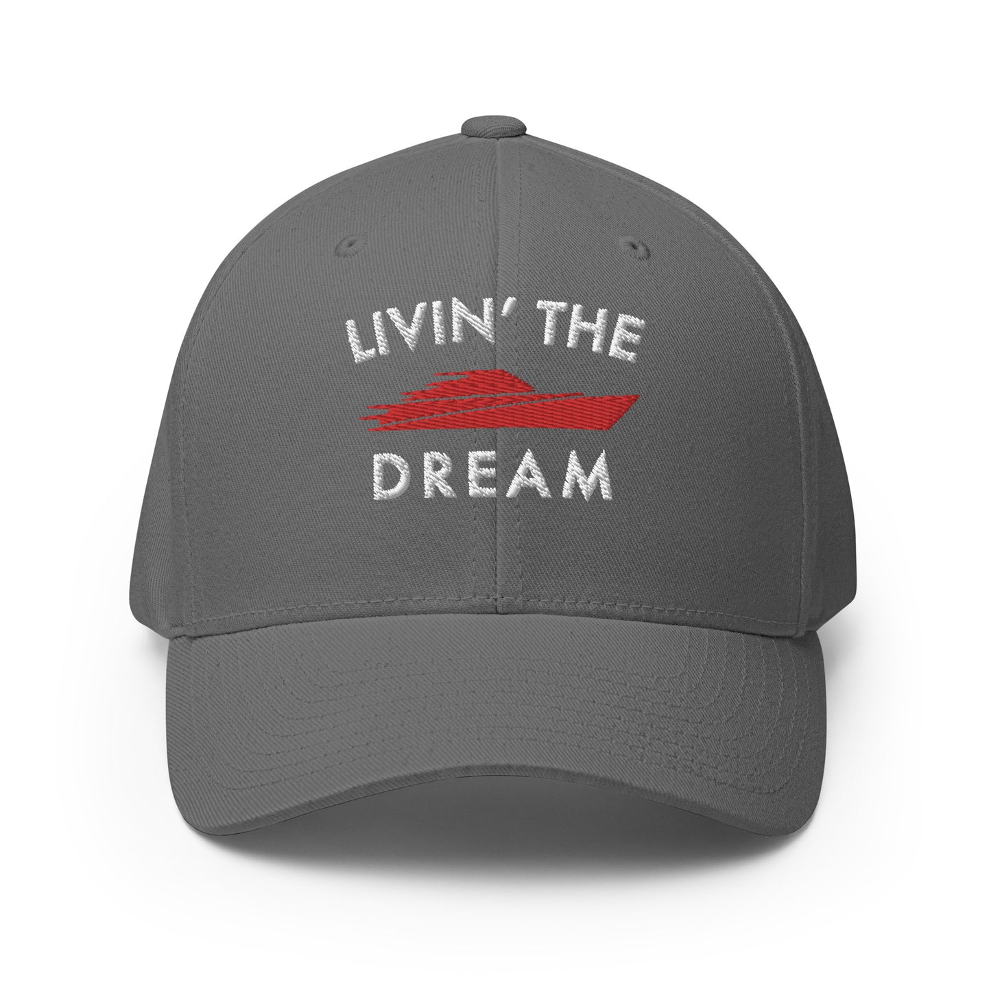 Livin' The Dream Structured Fitted Hat